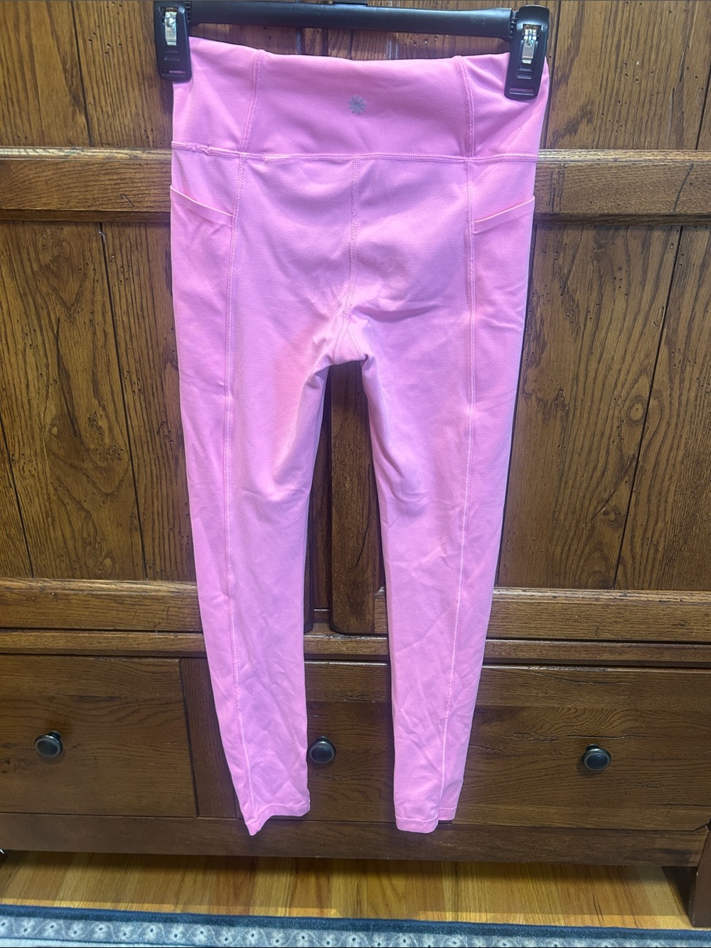 Athleta Girls Bubblegum Pink Performance Leggings